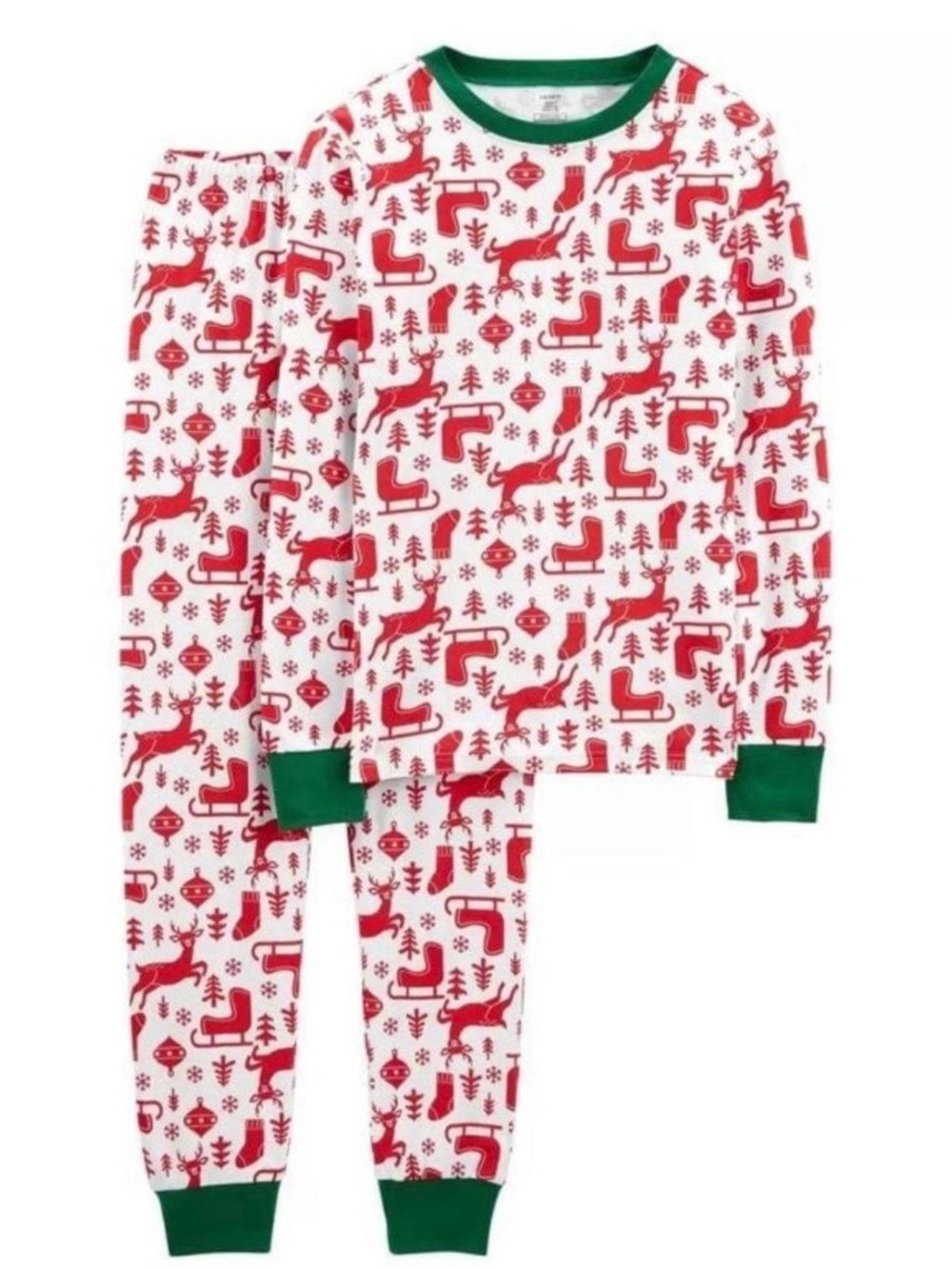 Carter’s Adult PJs Christmas Pajamas Match Family Sz M